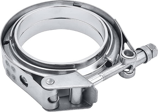 Stainless steel quick release vband clamp