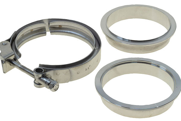 Stainless steel quick release vband clamp